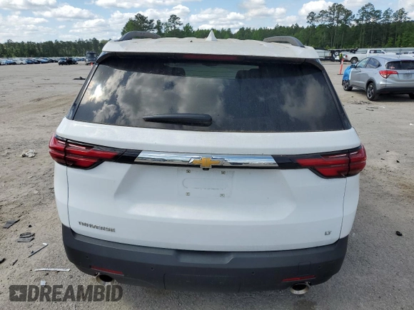 2023 Chevrolet Traverse LT Cloth with VIN 1GNERGKW9PJ127721, listed as a Copart auction lot 54885765 with 40,009 mi miles and Clean title. Bid and sale history available at DreamBid. Image 6.