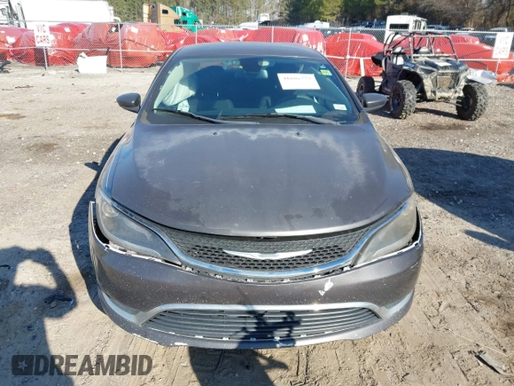 2015 Chrysler 200 Limited with VIN 1C3CCCAB2FN754071, listed as a IAAI auction lot 41686277 with 166,890 mi miles and . Bid and sale history available at carsss.com. Image 12.