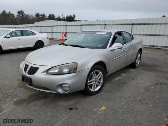 2006 Pontiac Grand Prix GT with VIN 2G2WR554361141316, listed as a Copart auction lot 84802274 with 115541 miles and Salvage Title. Bid and sale history available at carsss.com. Image 1.