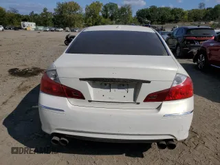 2008 Infiniti M with VIN JNKAY01F98M651369, listed as a Copart auction lot 70966624 with 164,593 mi miles and Salvage Title. Bid and sale history available at carsss.com. Image 6.