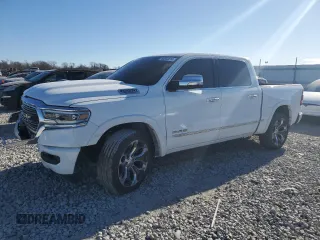 2021 Ram 1500 Limited with VIN 1C6SRFHT1MN831295, listed as a Copart auction lot 44503214 with 59,654 mi miles and Salvage title. Bid and sale history available at DreamBid. Image 1.
