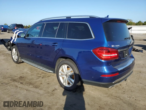 2019 Mercedes-Benz GLS with VIN 4JGDF6EEXKB235029, listed as a Copart auction lot 69483923 with 61,510 mi miles. Bid and sale history available at carsss.com. Image 2.