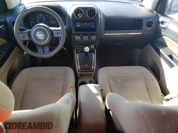 2013 Jeep Compass Sport with VIN 1C4NJCBAXDD169354, listed as a Copart auction lot 83996464 with 173,528 mi miles and Salvage Title. Bid and sale history available at carsss.com. Image 8.