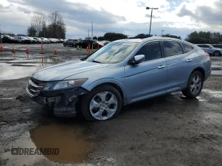 2010 Honda Crosstour EX-L z VIN 5J6TF2H58AL001723, wystawiony jako Copart lot #52290505 z przebiegiem 197 838 mil mil oraz Szkody całkowita. Historia ofert i sprzedaży dostępna na DreamBid. Obrazek 1.
