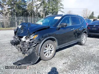 2017 Nissan Rogue SV with VIN KNMAT2MT4HP568220, listed as a IAAI auction lot 41883086 with 98,450 mi miles. Bid and sale history available at carsss.com. Image 2.
