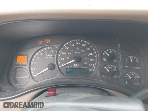 2002 Chevrolet Tahoe LT z VIN 1GNEC13ZX2R279380, wystawiony jako IAAI lot #42324646 z przebiegiem 188 781 mil mil oraz . Historia ofert i sprzedaży dostępna na DreamBid. Obrazek 7.
