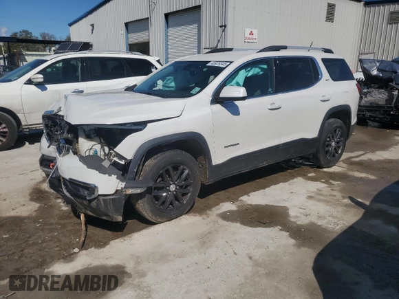 2018 GMC Acadia SLT with VIN 1GKKNMLS6JZ172145, listed as a Copart auction lot 46928845 with 130,950 mi miles and Salvage Title. Bid and sale history available at carsss.com. Image 1.