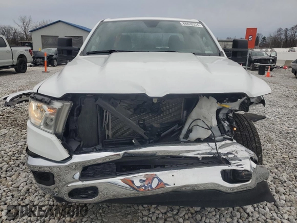 2023 Ram 1500 Big Horn with VIN 1C6SRFBT1PN512704, listed as a Copart auction lot 86628374 with 19,866 mi miles and Salvage Title. Bid and sale history available at carsss.com. Image 5.