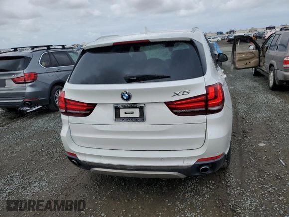 2017 BMW X5 sDrive35i with VIN 5UXKR2C34H0X06639, listed as a Copart auction lot 48998345 with 94,908 mi miles and Salvage Title. Bid and sale history available at carsss.com. Image 6.