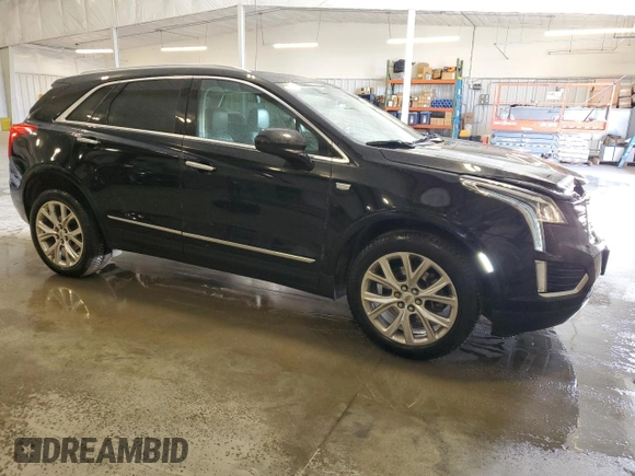 2017 Cadillac XT5 Luxury AWD with VIN 1GYKNDRS1HZ200425, listed as a Copart auction lot 48251835 with 137,142 mi miles and Salvage Title. Bid and sale history available at carsss.com. Image 4.