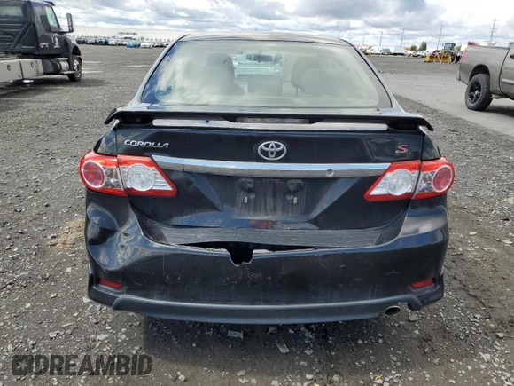 2013 Toyota Corolla L with VIN 2T1BU4EE6DC919280, listed as a Copart auction lot 54612125 with 111,255 mi miles and Salvage Title. Bid and sale history available at carsss.com. Image 6.