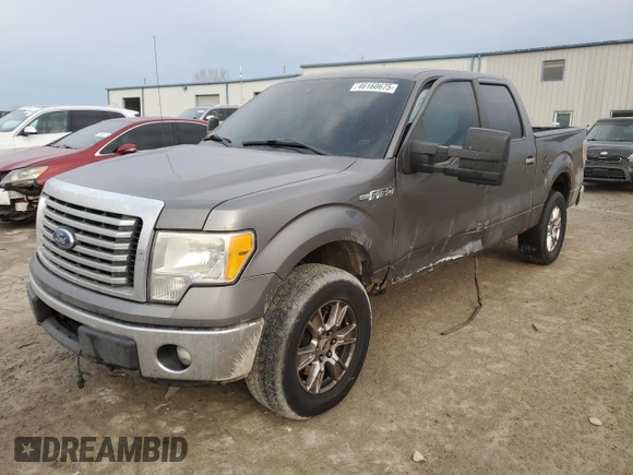 2012 Ford F-150 XL with VIN 1FTFW1EF7CKD07797, listed as a Copart auction lot 46160675 with 418,790 mi miles and Salvage Title. Bid and sale history available at carsss.com. Image 1.
