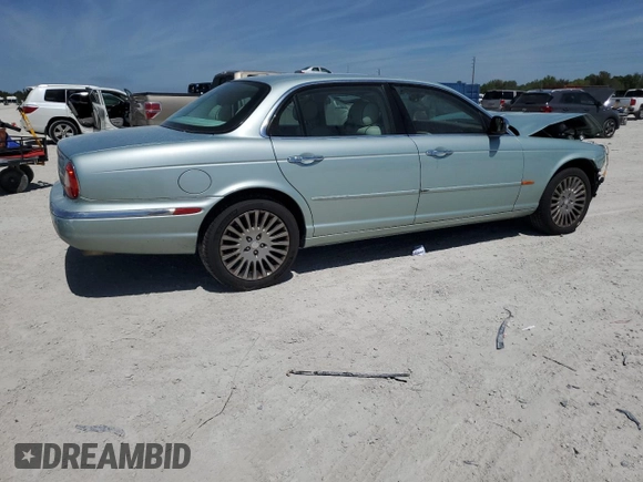 2005 Jaguar XJ Vanden Plas with VIN SAJWA82C45SG47028, listed as a Copart auction lot 49224525 with Not provided miles and Salvage title. Bid and sale history available at DreamBid. Image 3.