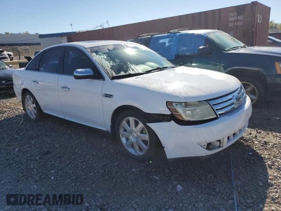 2008 Ford Taurus Limited with VIN 1FAHP25W78G115887, listed as a Copart auction lot 75066464 with 180,479 mi miles and Salvage Title. Bid and sale history available at carsss.com. Image 4.