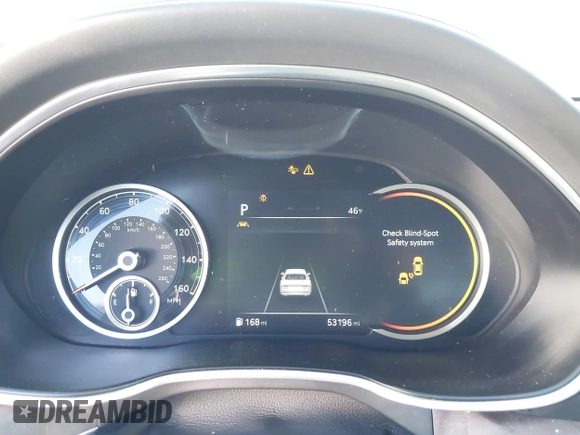 2021 Genesis G80 2.5T with VIN KMTGB4SC0MU047486, listed as a IAAI auction lot 41292975 with 53,196 mi miles and . Bid and sale history available at DreamBid. Image 7.