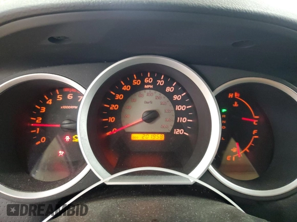 2006 Toyota Tacoma with VIN 5TEMU52N86Z264782, listed as a Copart auction lot 60710445 with 201,958 mi miles and Salvage title. Bid and sale history available at DreamBid. Image 9.