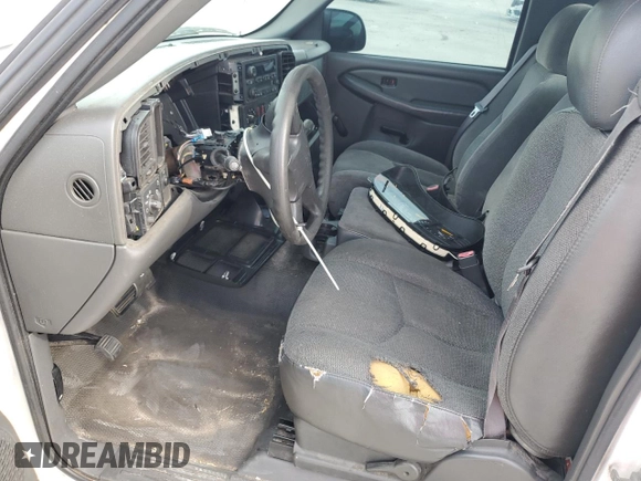 2007 Chevrolet Silverado 1500 LS with VIN 1GCEC14V27Z204071, listed as a Copart auction lot 50455645 with 123,355 mi miles and Salvage Title. Bid and sale history available at carsss.com. Image 7.