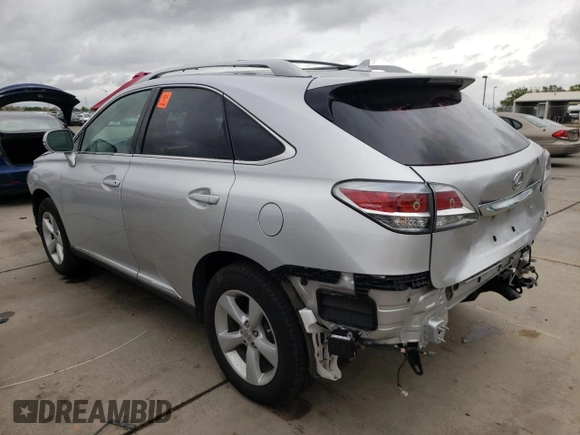 2013 Lexus RX 350 with VIN 2T2BK1BA5DC171252, listed as a Copart auction lot 51543285 with 82,220 mi miles and Salvage Title. Bid and sale history available at carsss.com. Image 2.