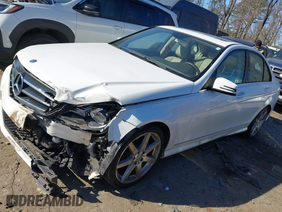 2014 Mercedes-Benz C 250 Sport with VIN WDDGF4HB3EA963847, listed as a IAAI auction lot 41445657 with 107,457 mi miles and . Bid and sale history available at carsss.com. Image 19.