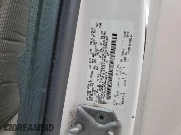 2013 Ford Escape SE with VIN 1FMCU0GX6DUA28819, listed as a Copart auction lot 56925705 with 227,269 mi miles and Salvage title. Bid and sale history available at DreamBid. Image 13.