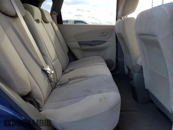 2009 Hyundai Tucson SE with VIN KM8JN72D89U977046, listed as a Copart auction lot 80712994 with 60,863 mi miles and Salvage Title. Bid and sale history available at carsss.com. Image 12.