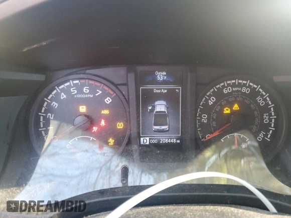 2019 Toyota Tacoma SR with VIN 5TFSX5EN5KX068701, listed as a Copart auction lot 53705165 with 208,448 mi miles and Clean title. Bid and sale history available at DreamBid. Image 9.