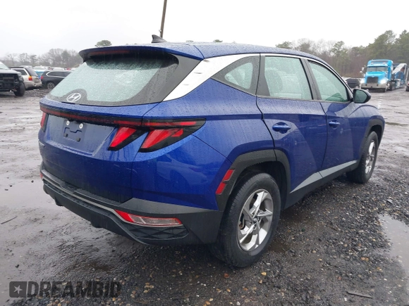 2022 Hyundai Tucson SE with VIN 5NMJA3AE6NH002176, listed as a IAAI auction lot 41968580 with 64,579 mi miles and . Bid and sale history available at carsss.com. Image 4.