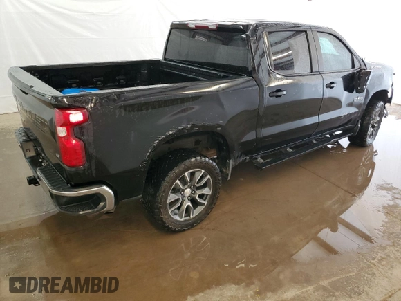 2022 Chevrolet Silverado 1500 LT with VIN 1GCPACED7NZ569374, listed as a Copart auction lot 77229774 with 71,848 mi miles and Clean Title. Bid and sale history available at carsss.com. Image 3.