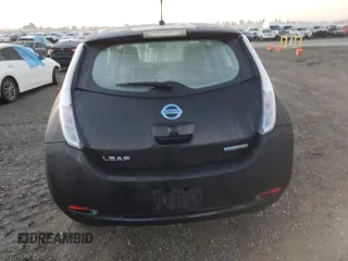 2012 Nissan LEAF SL with VIN JN1AZ0CP4CT017182, listed as a Copart auction lot 86753844 with 118,534 mi miles and Clean Title. Bid and sale history available at carsss.com. Image 6.