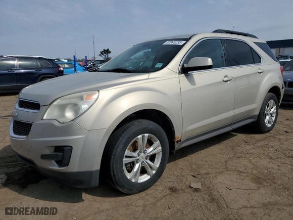 2010 Chevrolet Equinox LT w/1LT with VIN 2CNALDEW6A6352648, listed as a Copart auction lot 52895235 with 134,693 mi miles and Clean Title. Bid and sale history available at carsss.com. Image 1.