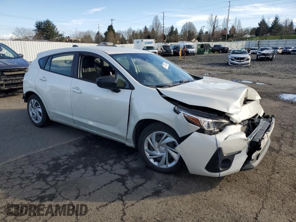 2024 Subaru Impreza z VIN JF1GUABC3R8269856, wystawiony jako Copart lot #47733185 z przebiegiem 23 040 mil mil oraz Szkoda całkowita • Salvage title. Historia ofert i sprzedaży dostępna na DreamBid. Obrazek 4.