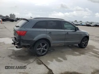 2015 Audi Q7 3.0T Premium Plus with VIN WA1LGAFE1FD030704, listed as a Copart auction lot 53684975 with 182,877 mi miles and Salvage Title. Bid and sale history available at carsss.com. Image 3.