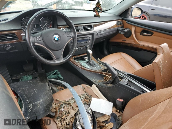 2008 BMW 3 Series 328i with VIN WBAWB33578P133738, listed as a Copart auction lot 44792955 with 0 mi miles and Salvage Title. Bid and sale history available at carsss.com. Image 8.