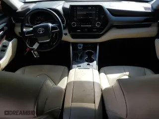 2020 Toyota Highlander XLE with VIN 5TDGZRAH3LS022279, listed as a Copart auction lot 48908075 with 69,355 mi miles and Salvage Title. Bid and sale history available at carsss.com. Image 8.