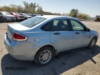 2008 Ford Focus SE with VIN 1FAHP35NX8W254639, listed as a Copart auction lot 53712625 with 179,842 mi miles and Clean Title. Bid and sale history available at carsss.com. Image 3.