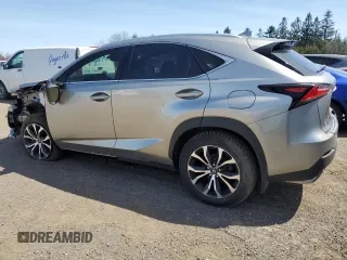 2017 Lexus NX 200t with VIN JTJBARBZ1H2126452, listed as a Copart auction lot 53631455 with 89,727 mi miles and Salvage title. Bid and sale history available at DreamBid. Image 2.