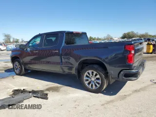 2020 Chevrolet Silverado 1500 Custom with VIN 3GCPWBEK2LG451904, listed as a Copart auction lot 45130395 with 95,767 mi miles and Salvage Title. Bid and sale history available at carsss.com. Image 2.