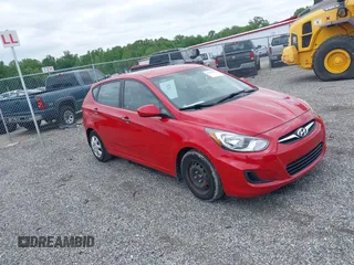 2013 Hyundai Accent GS with VIN KMHCT5AEXDU089856, listed as a IAAI auction lot 42279171 with 142,007 mi miles and . Bid and sale history available at DreamBid. Image 1.
