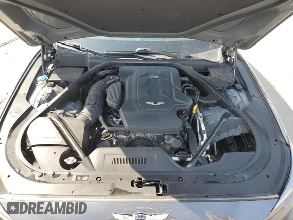 2019 Genesis G80 3.8L with VIN KMHGN4JE1KU290144, listed as a Copart auction lot 67966504 with 54,983 mi miles and Clean Title. Bid and sale history available at DreamBid. Image 11.
