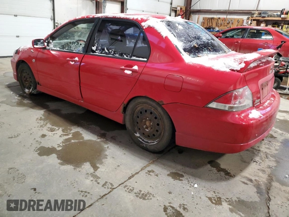 2005 Mitsubishi Lancer with VIN JA3AJ66FX5U603908, listed as a Copart auction lot 87080764 with 349,120 mi miles and Clean Title. Bid and sale history available at DreamBid. Image 2.