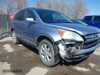 2008 Honda CR-V EX-L with VIN 5J6RE48738L038537, listed as a IAAI auction lot 41839277 with 207,305 mi miles. Bid and sale history available at carsss.com. Image 1.