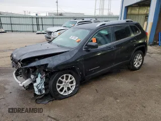 2014 Jeep Cherokee Latitude with VIN 1C4PJMCS9EW128600, listed as a Copart auction lot 43817505 with Not Provided miles and Salvage Title. Bid and sale history available at DreamBid. Image 1.