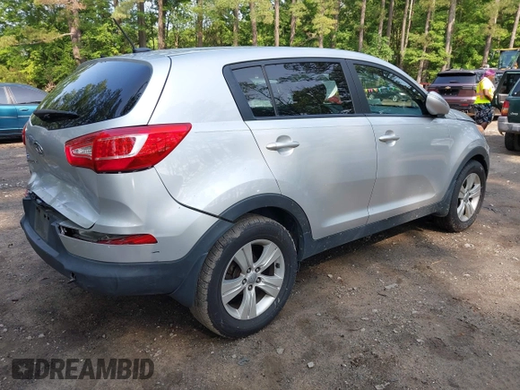 2012 Kia Sportage LX with VIN KNDPB3A2XC7334509, listed as a IAAI auction lot 42441009 with 253,302 mi miles and . Bid and sale history available at DreamBid. Image 4.