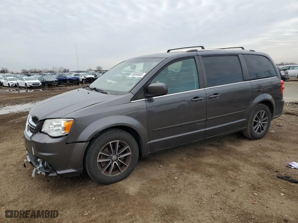 2017 Dodge Grand Caravan SXT with VIN 2C4RDGCG3HR773401, listed as a Copart auction lot 49654685 with 79,635 mi miles and Salvage Title. Bid and sale history available at carsss.com. Image 1.