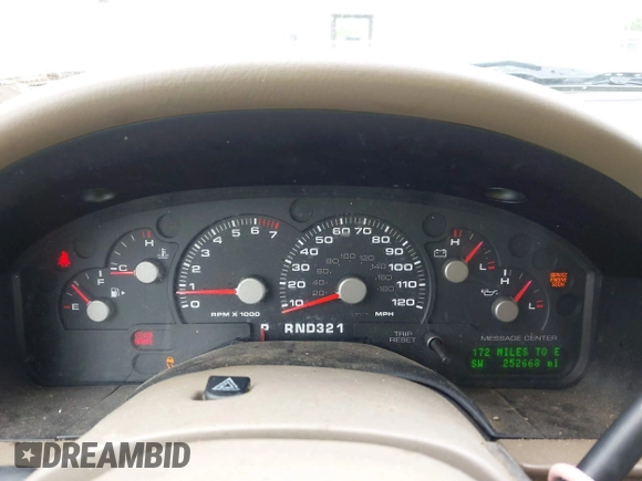 2005 Ford Explorer Eddie Bauer z VIN 1FMDU74K85UB09943, wystawiony jako IAAI lot #42337325 z przebiegiem 252 668 mil mil oraz . Historia ofert i sprzedaży dostępna na DreamBid. Obrazek 7.