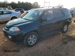 2002 Acura MDX Touring Pkg with VIN 2HNYD18662H515731, listed as a Copart auction lot 85300884 with 150,590 mi miles and Salvage Title. Bid and sale history available at carsss.com. Image 1.
