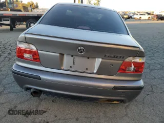 2002 BMW 5 Series 540iA with VIN WBADN63432GN87418, listed as a Copart auction lot 82412654 with 137,031 mi miles and Salvage Title. Bid and sale history available at carsss.com. Image 6.