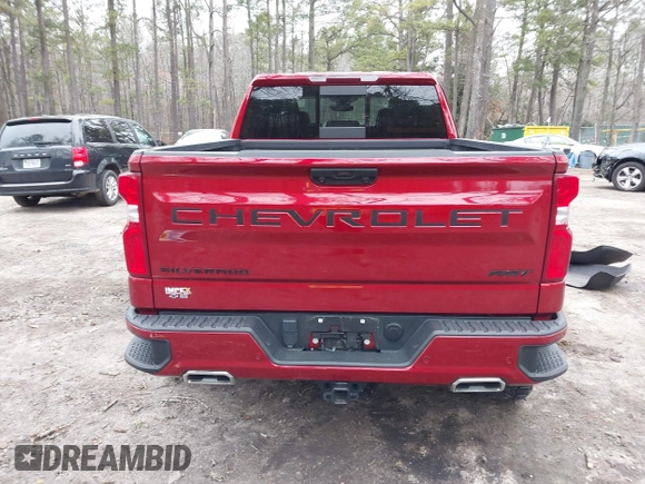 2022 Chevrolet Silverado 1500 RST with VIN 1GCUDEED6NZ557027, listed as a IAAI auction lot 41602219 with 9,816 mi miles and . Bid and sale history available at DreamBid. Image 17.