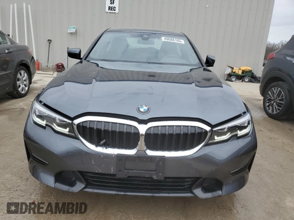 2019 BMW 3 Series 330i xDrive with VIN WBA5R7C54KAJ78726, listed as a Copart auction lot 49688165 with 51,481 mi miles and Salvage Title. Bid and sale history available at carsss.com. Image 5.