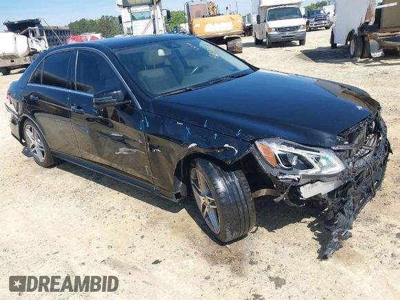 2014 Mercedes-Benz E 550 Sport with VIN WDDHF9BB2EA998695, listed as a IAAI auction lot 41683646 with 153,265 mi miles and . Bid and sale history available at DreamBid. Image 1.